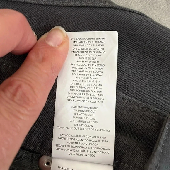 MICHAEL KORS Flared Cotton Stretch Denim Jean, Size 8 - Picture 9 of 9